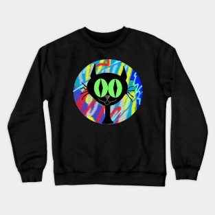 cat graffiti 23 Crewneck Sweatshirt